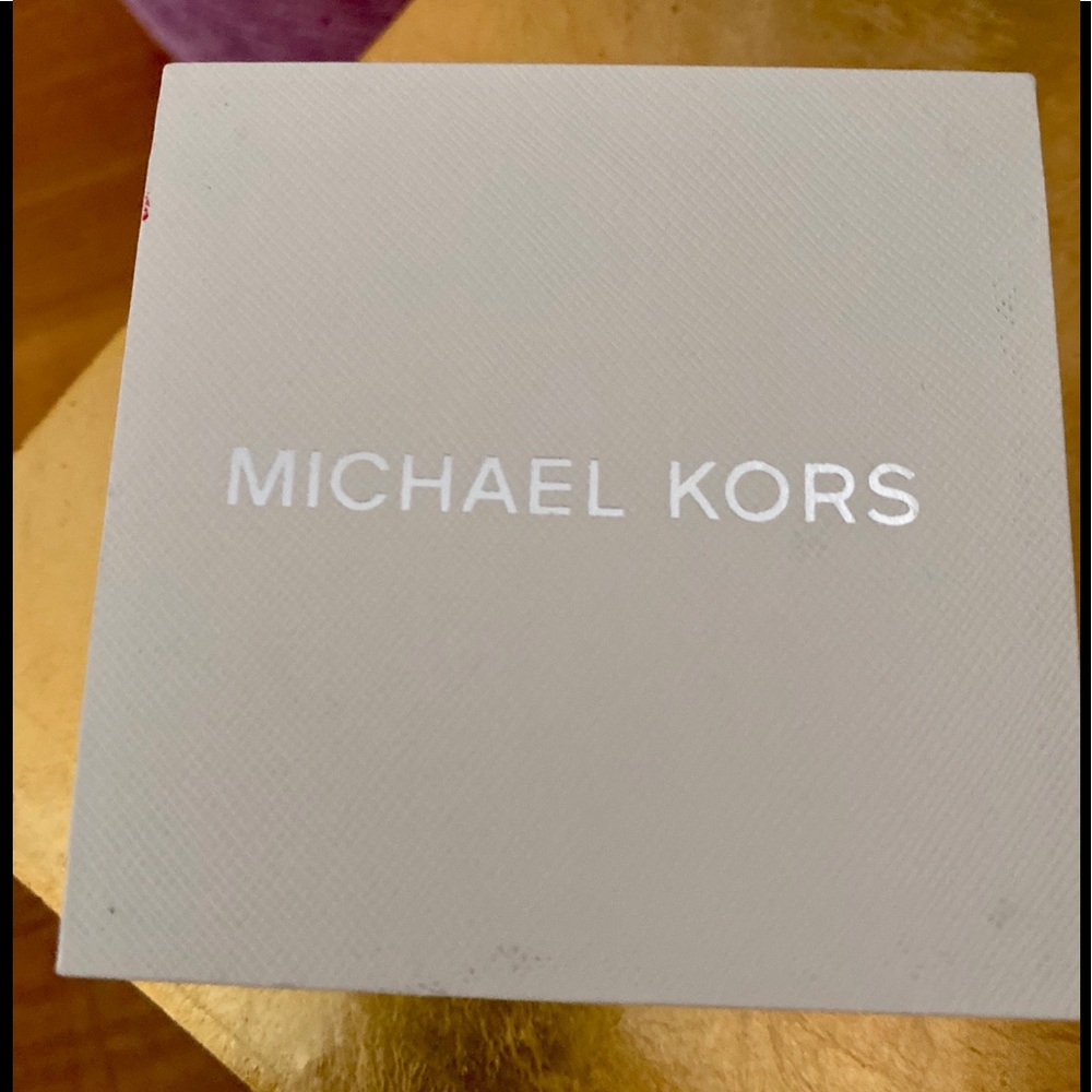 Michael Kors Hot Pink and Rose Gold Chronograph Watch - Picture 4 of 5